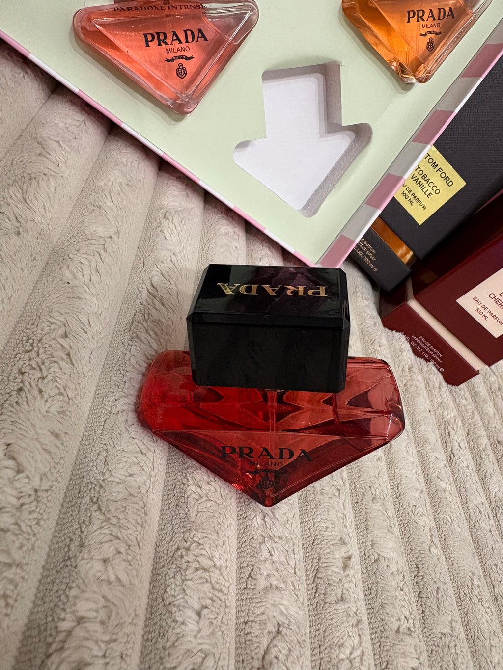 ⭐ Prada – Collection Miniatures Triangle (4 × 30 ml)