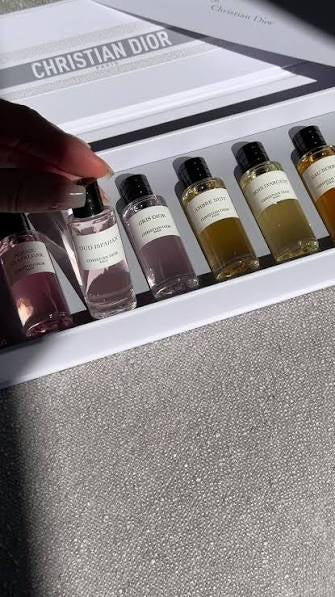 ⭐ CHRISTIAN DIOR – Coffret “La Collection Privée” (10 × miniatures)