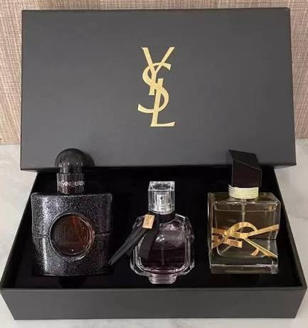 ⭐ Yves Saint Laurent – Collection Féminine (3 × 30 ml)