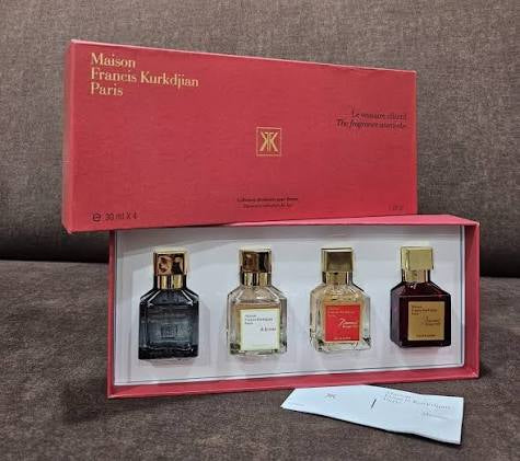 ⭐️Coffret Maison Francis Kurkdjian – Collection Fragrance Wardrobe (4 × 30 ml)