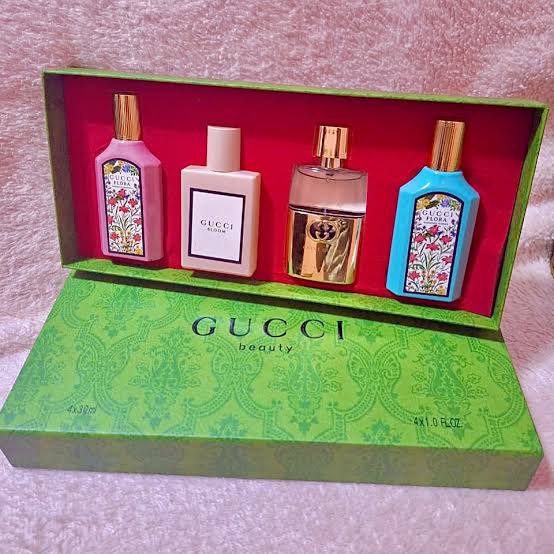 ⭐ GUCCI Beauty – Coffret Parfums (4 × Miniatures)